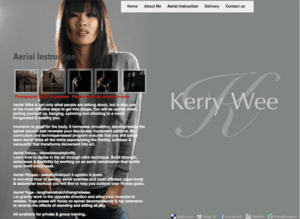 Karma Web Design Sample