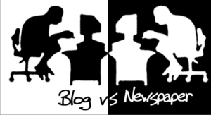 Blog VS Newspaper